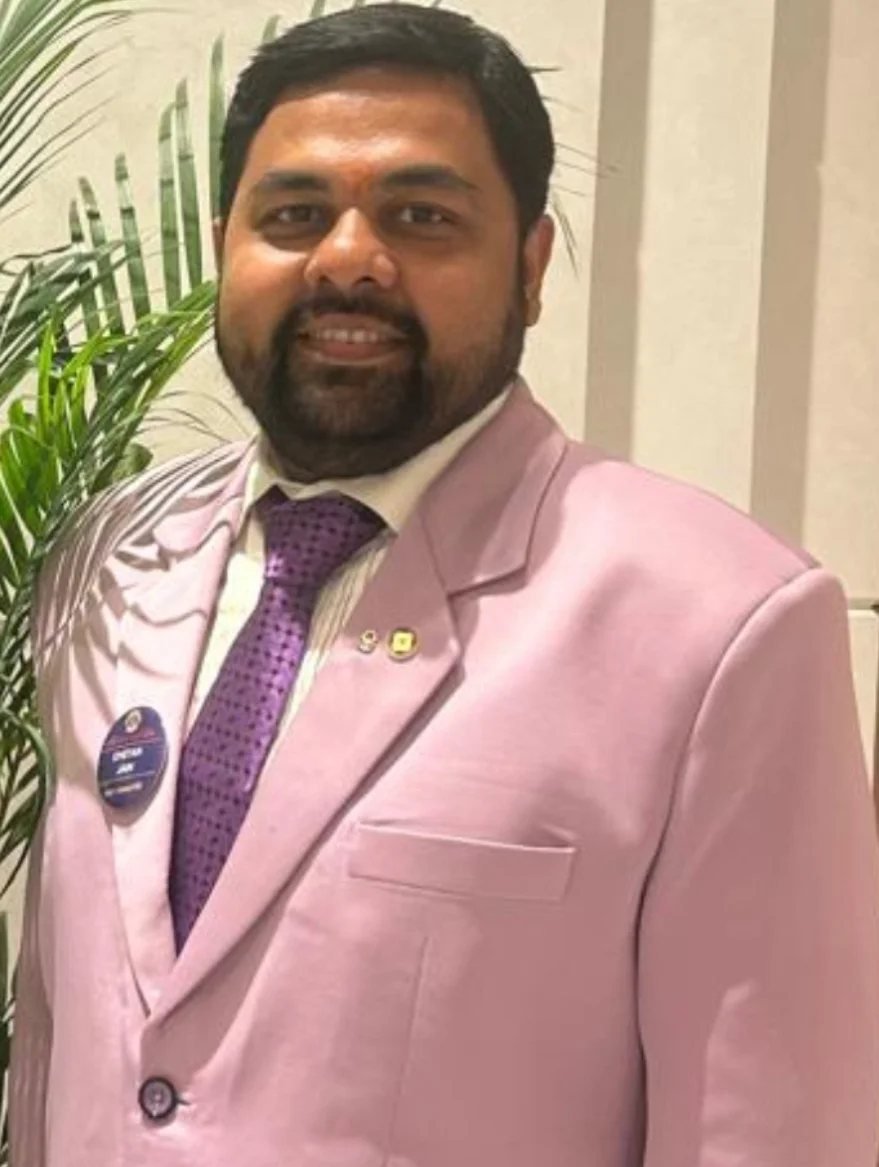 Chetan Jain, founder of Sai Catering Services